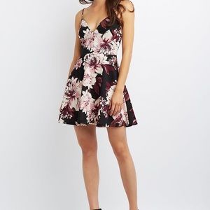 Floral skater dress